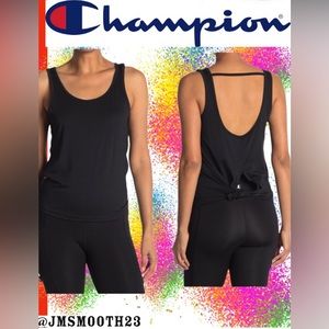 🆕 Champion tie back tank Black size large